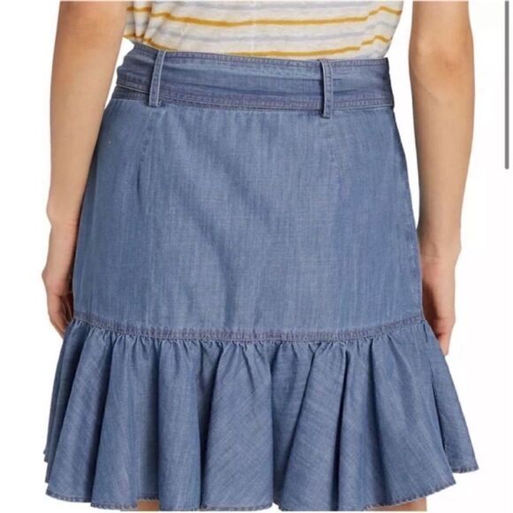 Veronica Beard Memphis wrap skirt - Picture 4 of 9